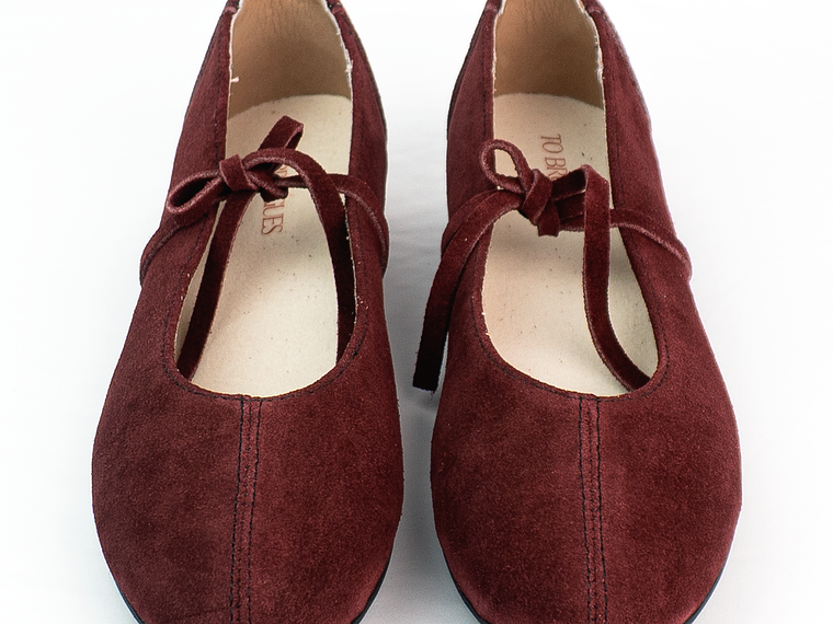 Bailarinas Liria para mujer – Color Burdeos 4