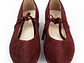 Bailarinas Liria para mujer – Color Burdeos - Miniatura 4