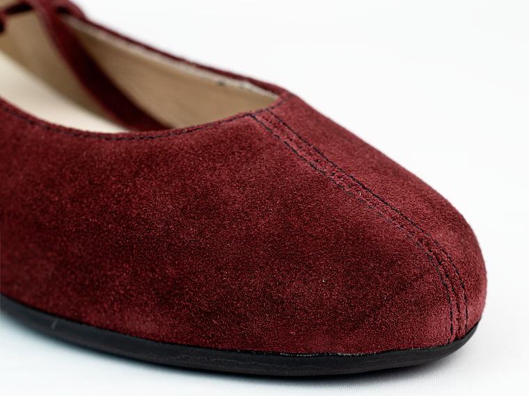Bailarinas Liria para mujer – Color Burdeos 5
