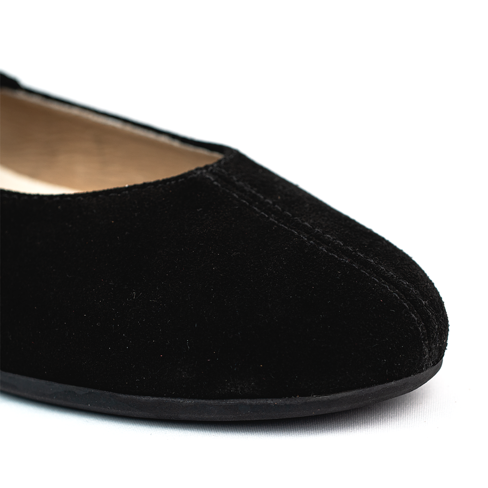 Bailarinas Liria para mujer – Color Black Velvet