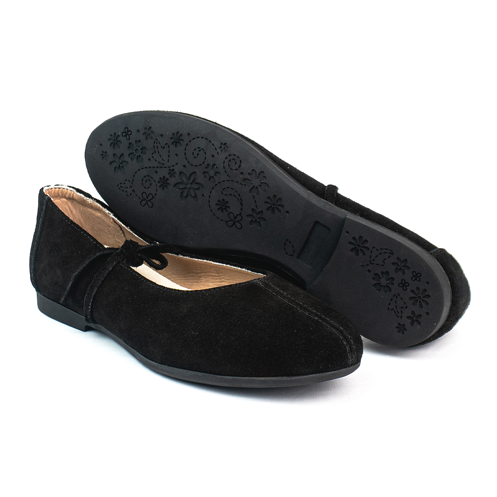 Bailarinas Liria para mujer – Color Black Velvet