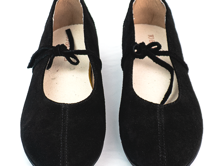 Bailarinas Liria para mujer – Color Black Velvet 4