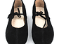 Bailarinas Liria para mujer – Color Black Velvet - Miniatura 4