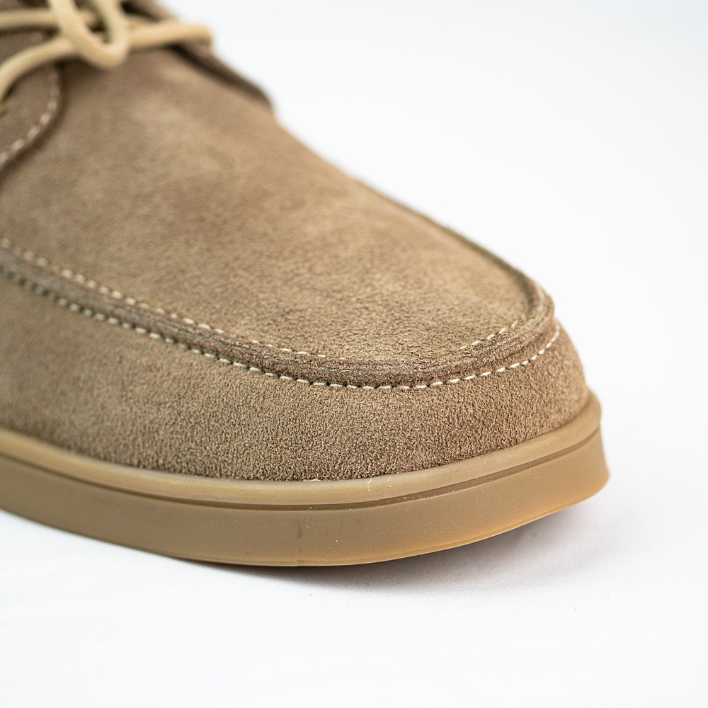 Zapatos apache Kintyre en cuero carnaza - Color beige