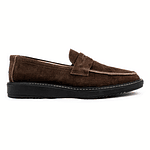 Mocasines para hombre en cuero color Chocolate - LORNE 𝒮𝒾𝑔𝓃𝒶𝓉𝓊𝓇𝑒 