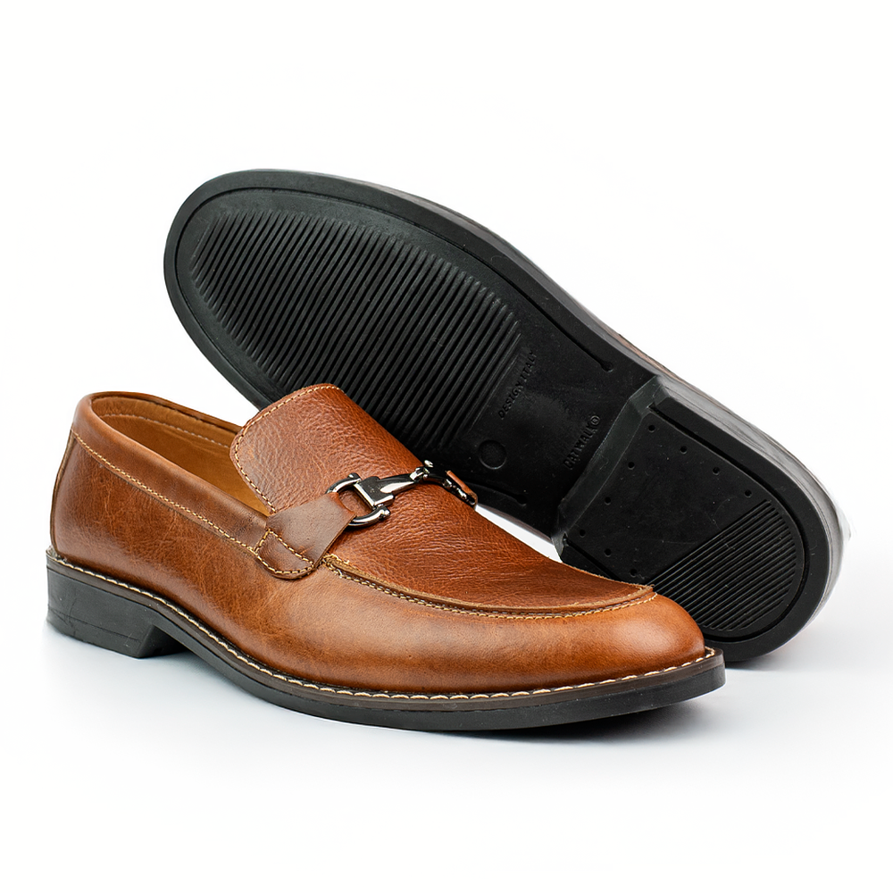 Mocasines para hombre en cuero liso - LORNE 𝒮𝒾𝑔𝓃𝒶𝓉𝓊𝓇𝑒