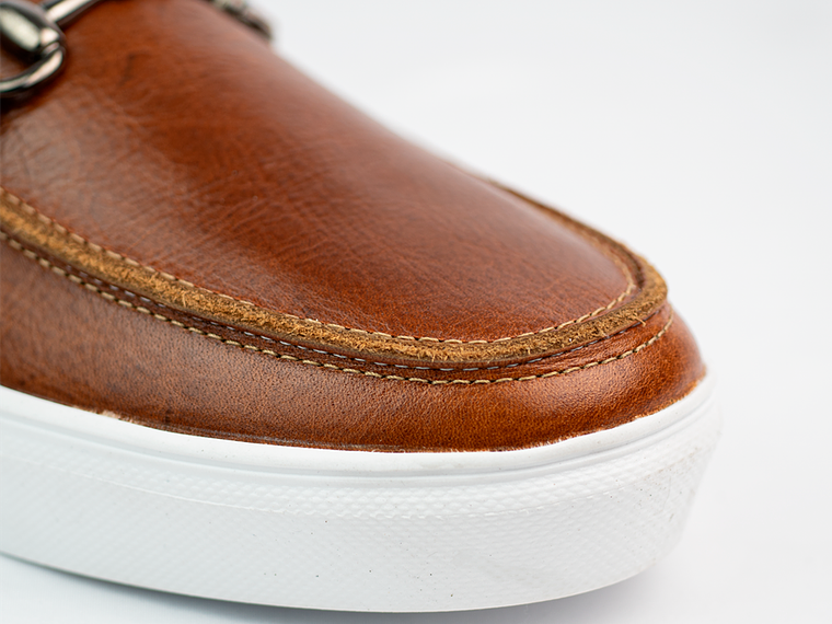 Mocasines para hombre en cuero liso con hebilla - LORNE 𝒮𝒾𝑔𝓃𝒶𝓉𝓊𝓇𝑒 5