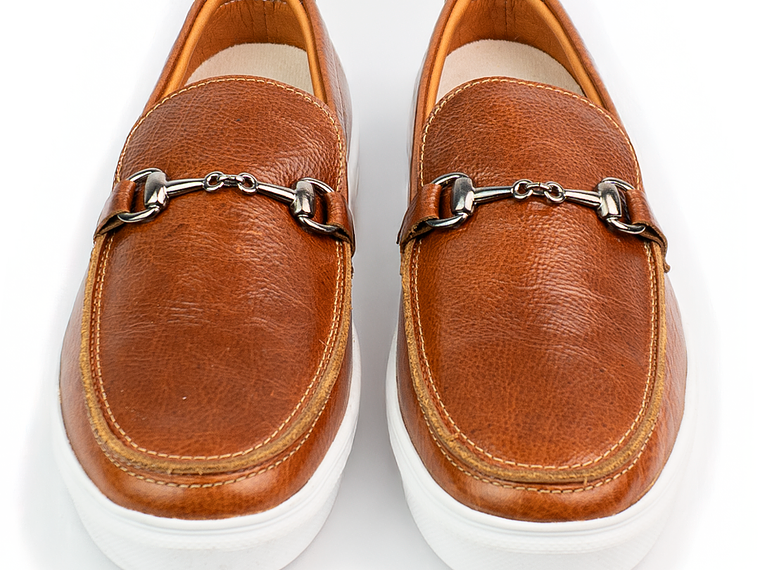 Mocasines para hombre en cuero liso con hebilla - LORNE 𝒮𝒾𝑔𝓃𝒶𝓉𝓊𝓇𝑒 4