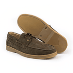 Zapatos apache Kintyre en cuero carnaza - Color chocolate