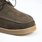 Zapatos apache Kintyre en cuero carnaza - Color chocolate