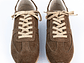 Tenis para mujer en cuero carnaza color chocolate - INVE - Miniatura 4