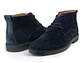 Botas para hombre en cuero carnaza color azul - CALLUM- COPIAR - Miniatura 3