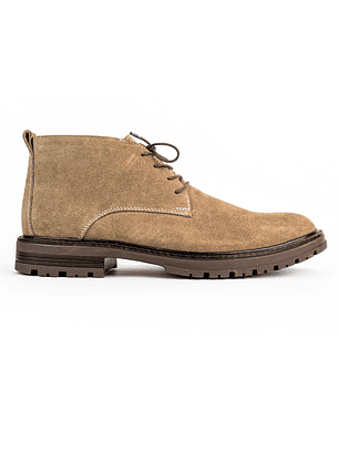 Botas para hombre en cuero carnaza - PÁRAMO - Color ámbar