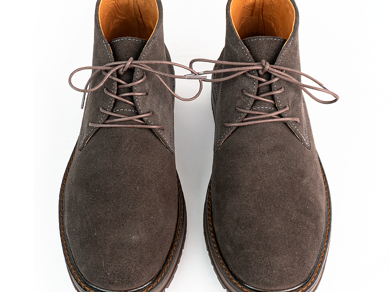 Botas para hombre en cuero carnaza - PÁRAMO - Color brown 4