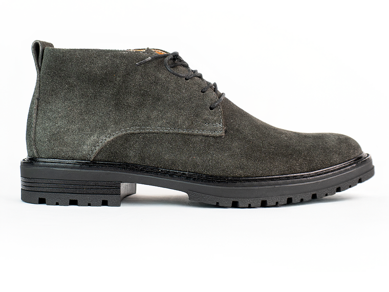 Botas para hombre en cuero carnaza - PÁRAMO - Color grey 1