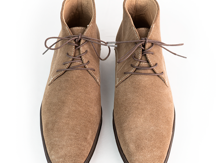 Botas para hombre en cuero carnaza - CÓNDOR - Color canela 3