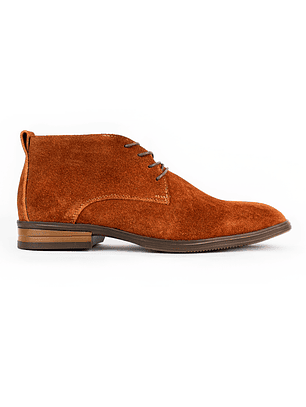 Botas para hombre en cuero carnaza - CÓNDOR - Color Terracota