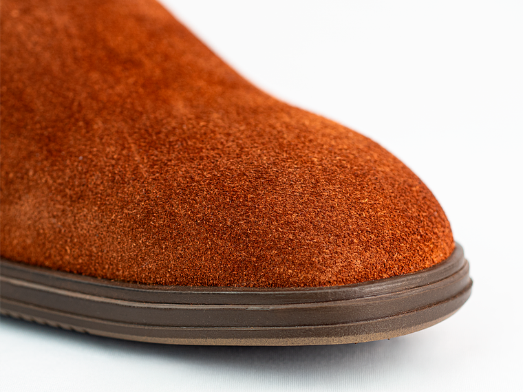 Botas para hombre en cuero carnaza - CÓNDOR - Color Terracota 4