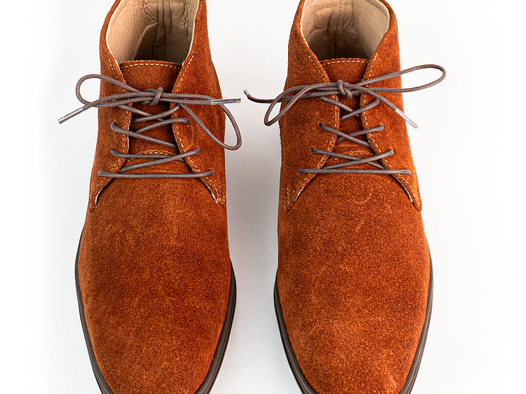 Botas para hombre en cuero carnaza - CÓNDOR - Color Terracota 3