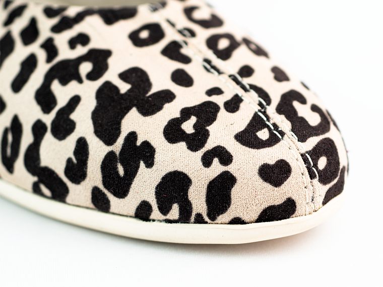 Bailarinas para mujer en lona – LIRIA - Color Animal Print 5