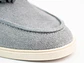 Mocasines para hombre en cuero carnaza - TARTÁN - Color gris - Miniatura 4