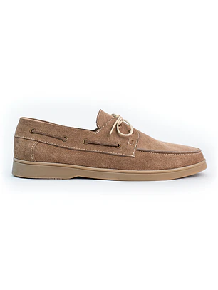 Zapatos apache Kintyre en cuero carnaza - Color Trigo