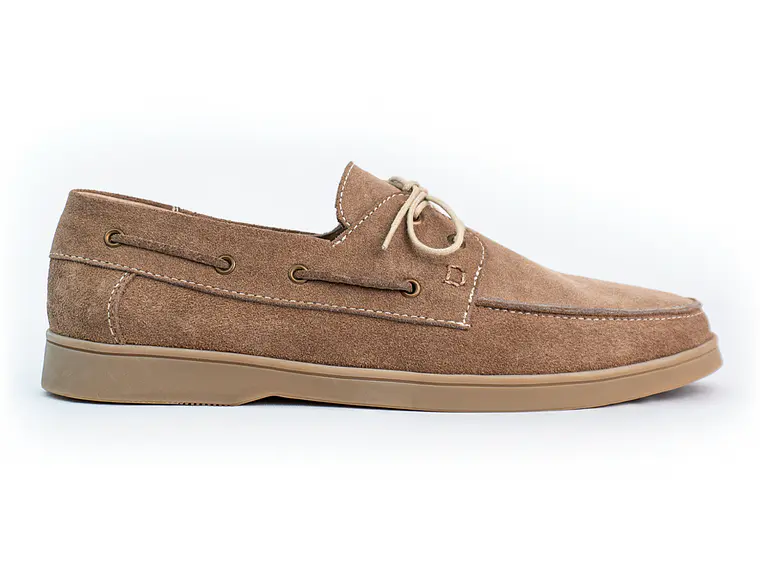 Zapatos apache Kintyre en cuero carnaza - Color Trigo 1