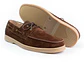 Zapatos apache Kintyre en cuero carnaza - Color sienna - Miniatura 2
