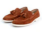 Mocasines para hombre en cuero carnaza - TARTÁN - Color terracota - Miniatura 3