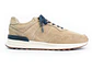 Tenis para hombre en cuero carnaza - CUMBRE - Color beige - Miniatura 1