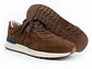 Tenis para hombre en cuero carnaza - CUMBRE - Color Chocolate - Miniatura 3