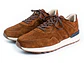 Tenis para hombre en cuero carnaza - CUMBRE - Color Caramelo  - Miniatura 2