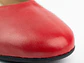 Bailarinas para mujer en cuero liso con taches – LIRIA - Color Rojo  - Miniatura 5