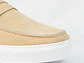 Mocasines para hombre en cuero carnaza - LORNE - Color Castor-  - Miniatura 5