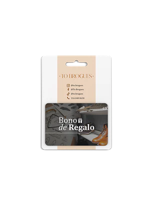 Bono de regalo 