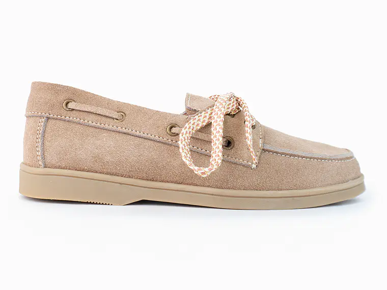 Zapatos apache Cantyre en cuero carnaza - Color Trigo-  1