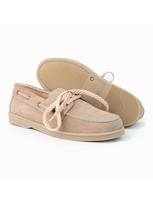 Zapatos apache Cantyre en cuero carnaza - Color Trigo- 