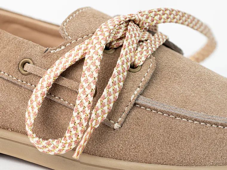 Zapatos apache Cantyre en cuero carnaza - Color Trigo-  4