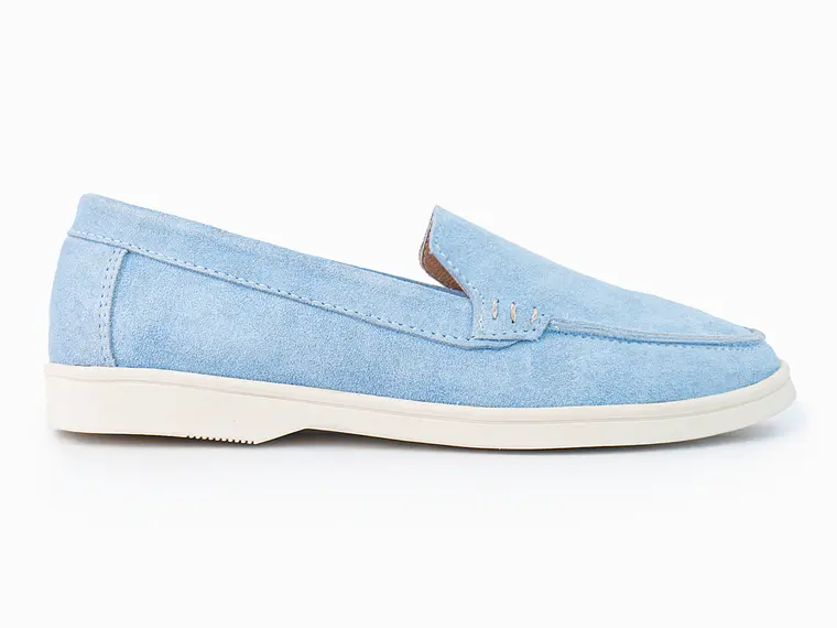 Mocasines Cala para mujer – Color Cielo-  1