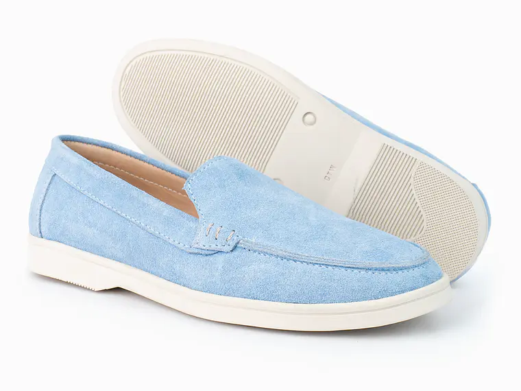 Mocasines Cala para mujer – Color Cielo-  2