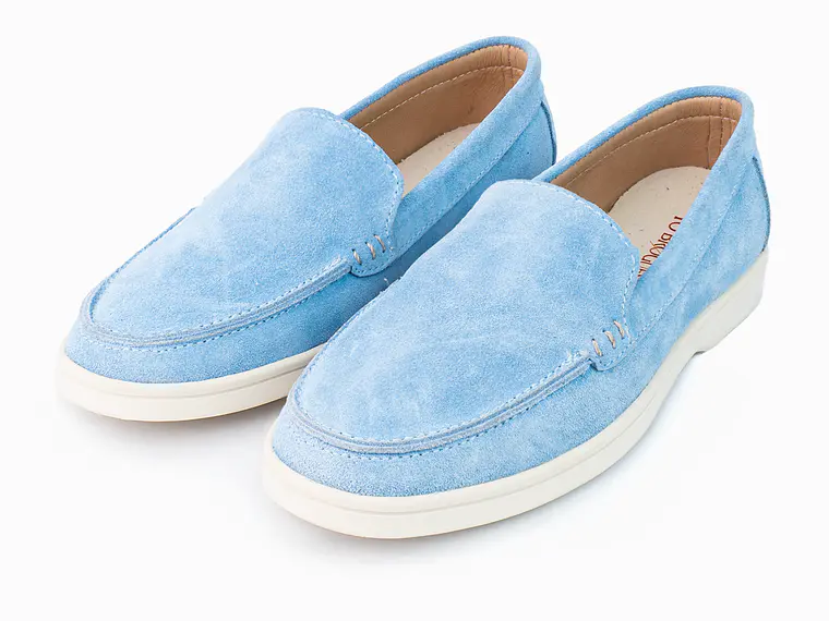 Mocasines Cala para mujer – Color Cielo-  3