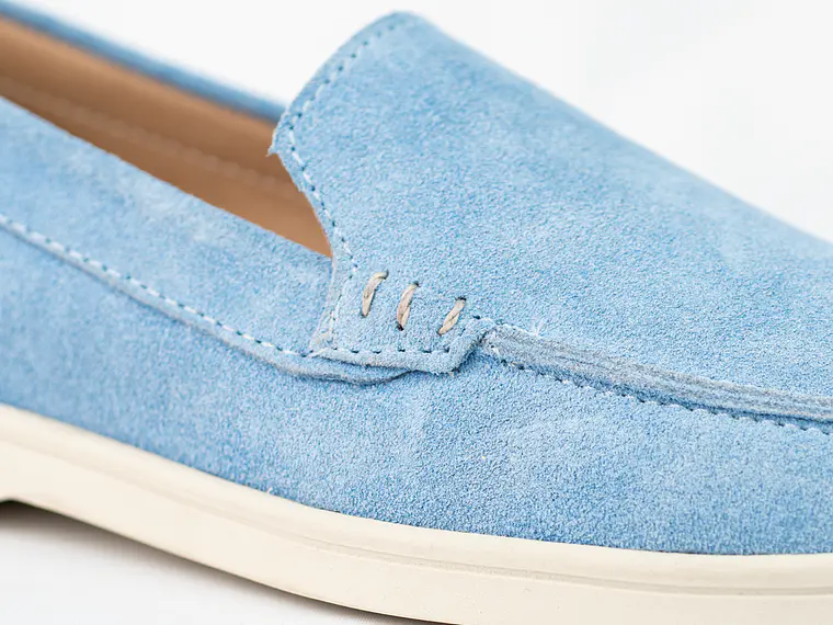 Mocasines Cala para mujer – Color Cielo-  4