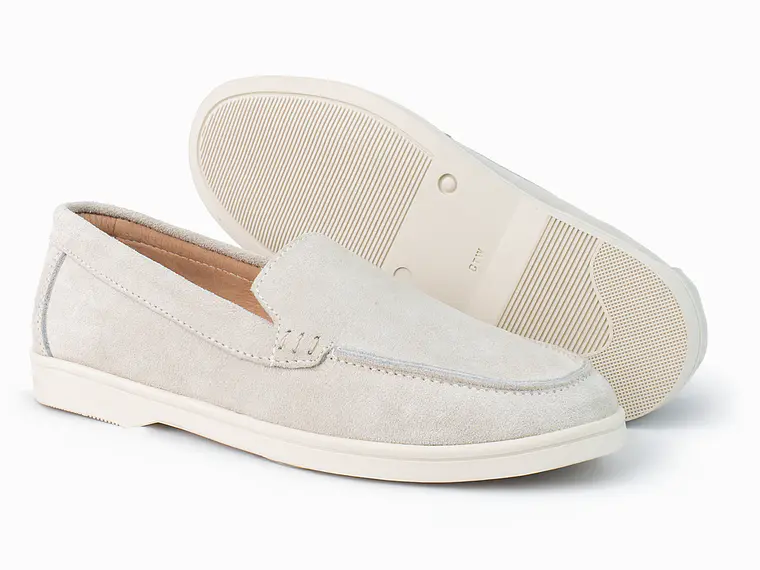 Mocasines Cala para mujer – Color Beige-  2
