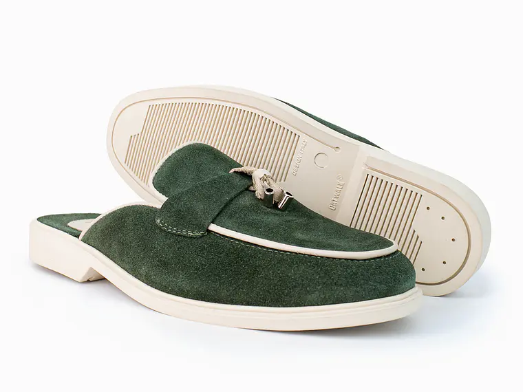 Suecos para Hombre en cuero Carnaza - Bora-  2