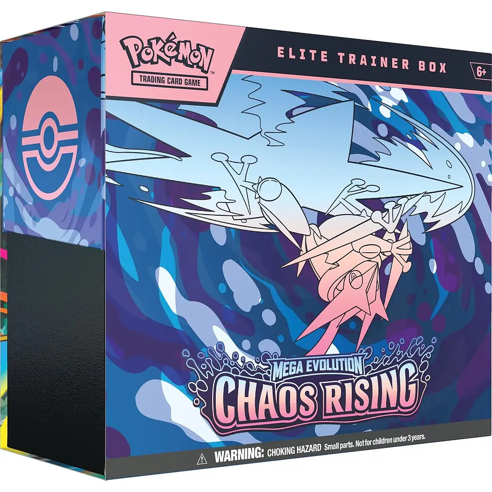 Elite Trainer Box Pokémon Mega Evolution – Chaos Rising  1