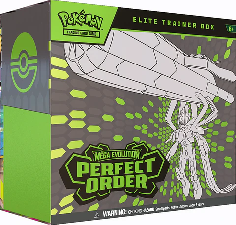 Elite Trainer Box Pokémon Mega Evolution – Perfect Order