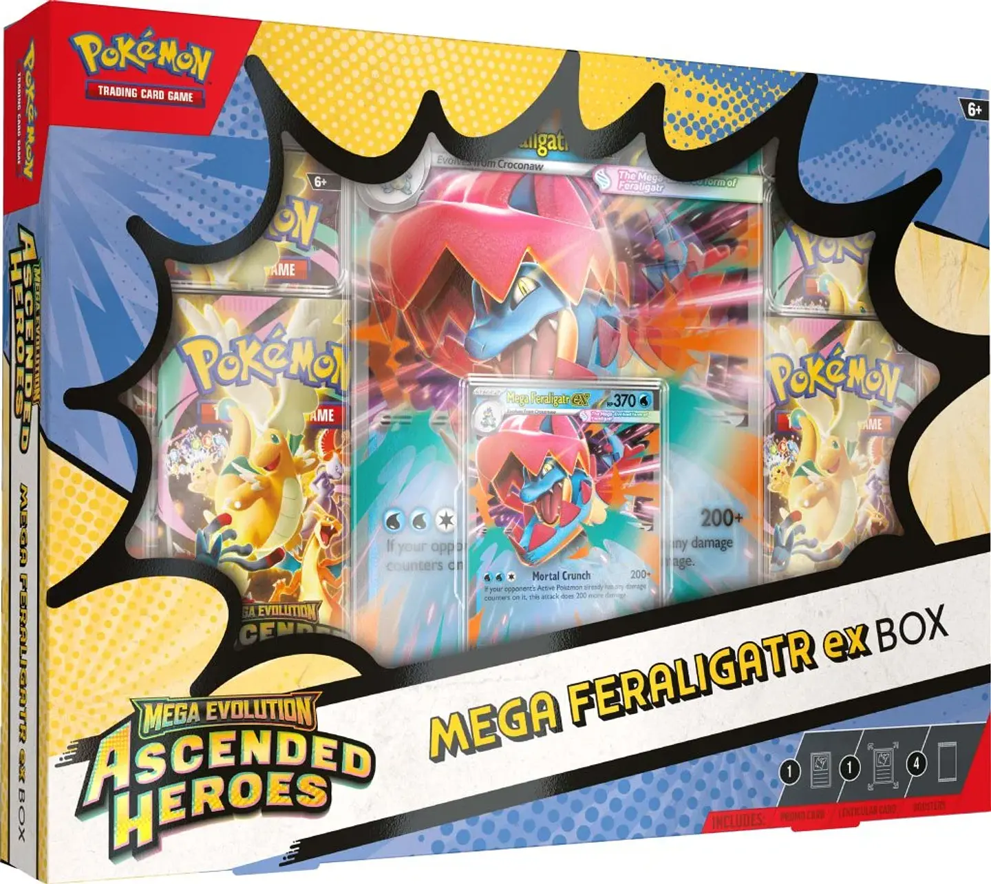 Ascended Heroes -Mega Feraligatr ex Box 1
