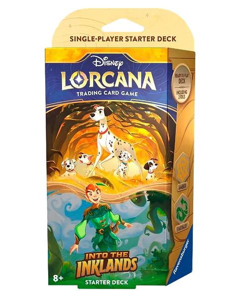Deck Disney Lorcana Into The Inklands (Amber & Emerald)