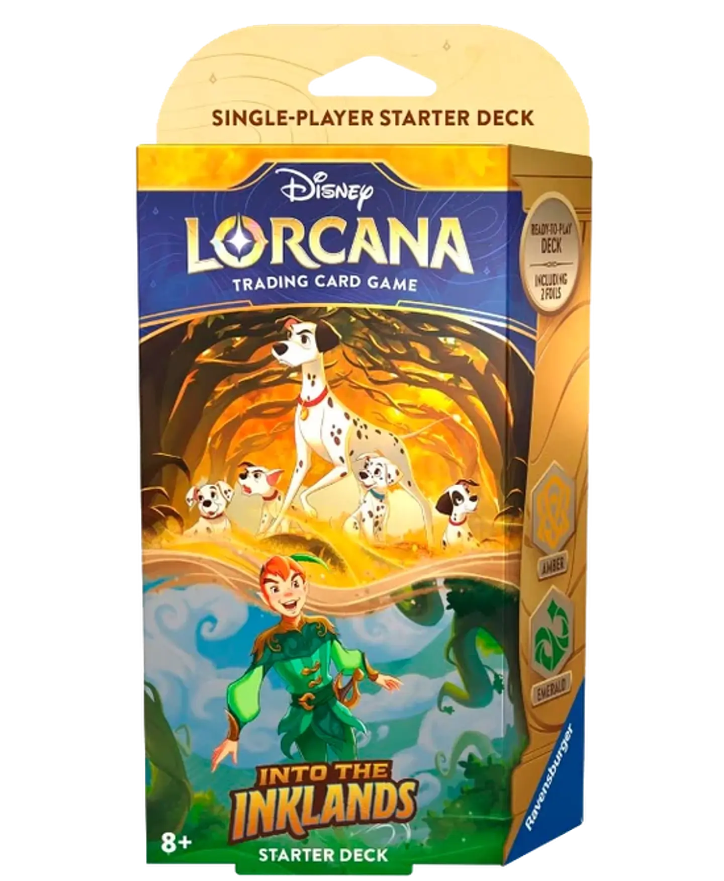 Deck Disney Lorcana Into The Inklands (Amber & Emerald) 1