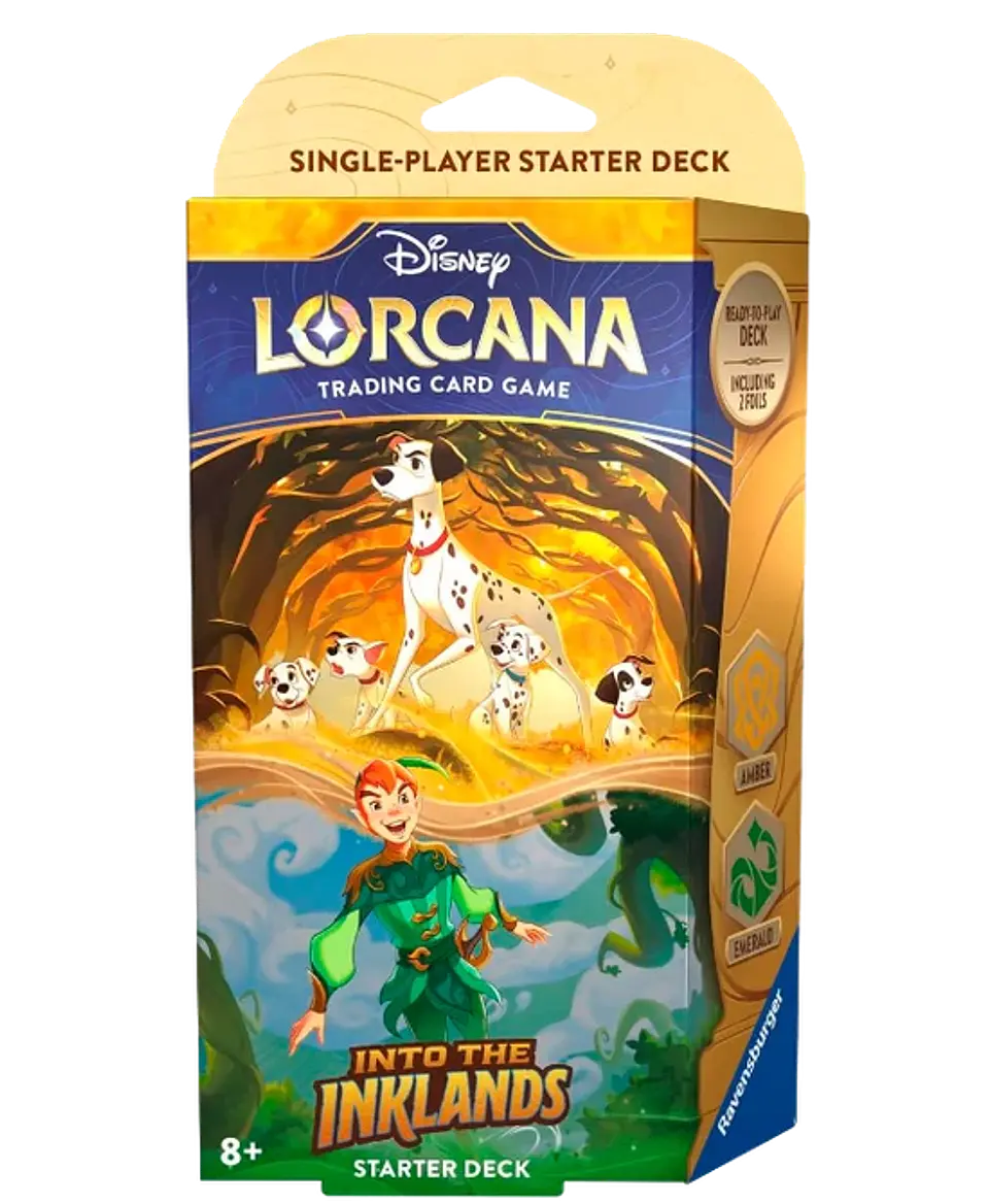 Deck Disney Lorcana Into The Inklands (Amber & Emerald) 1